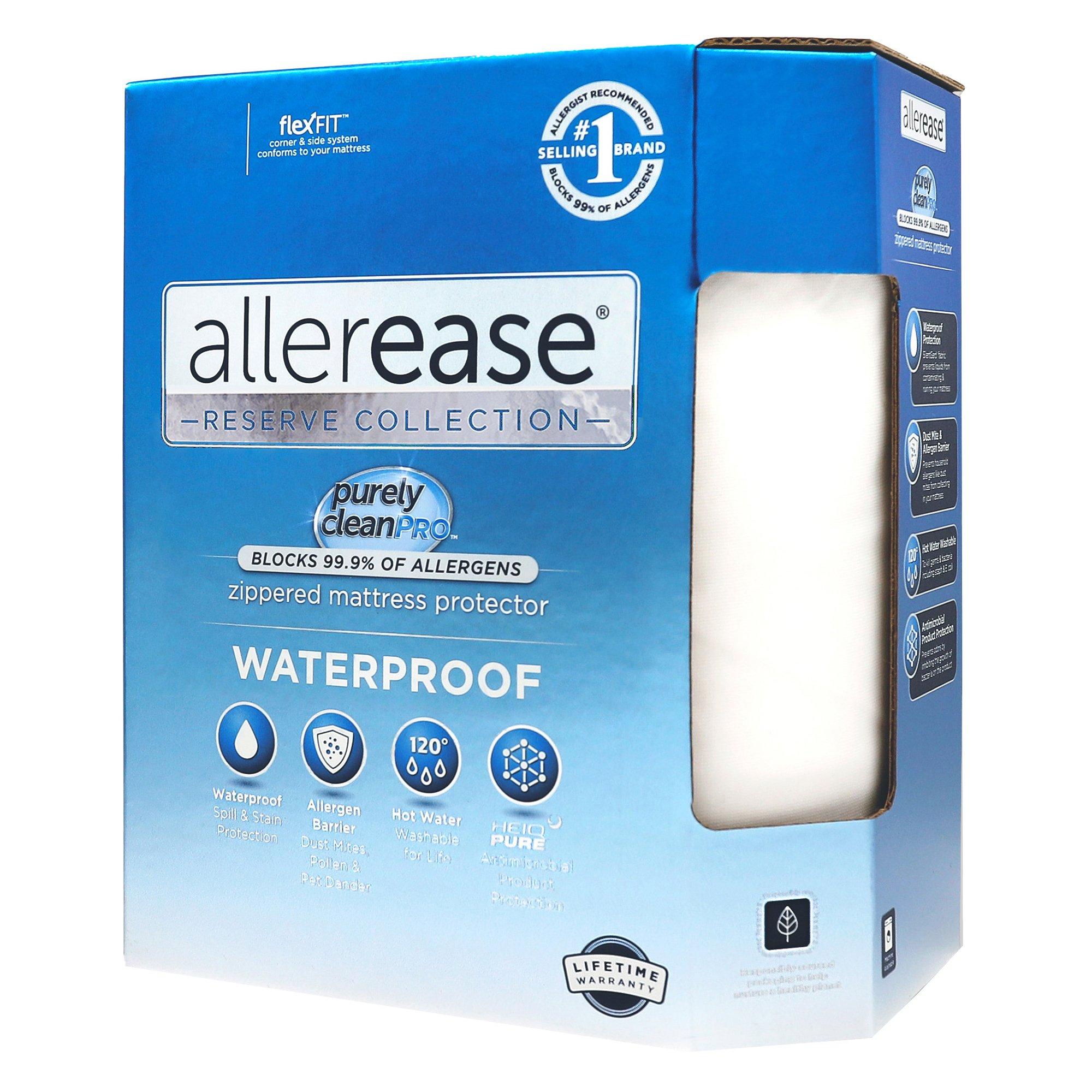 AllerEase Maximum Allergy and Bedbug Mattress Protector, King - Food 4 Less