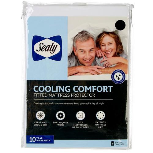 Sealy Cooling Comfort Fitted Mattress Protector