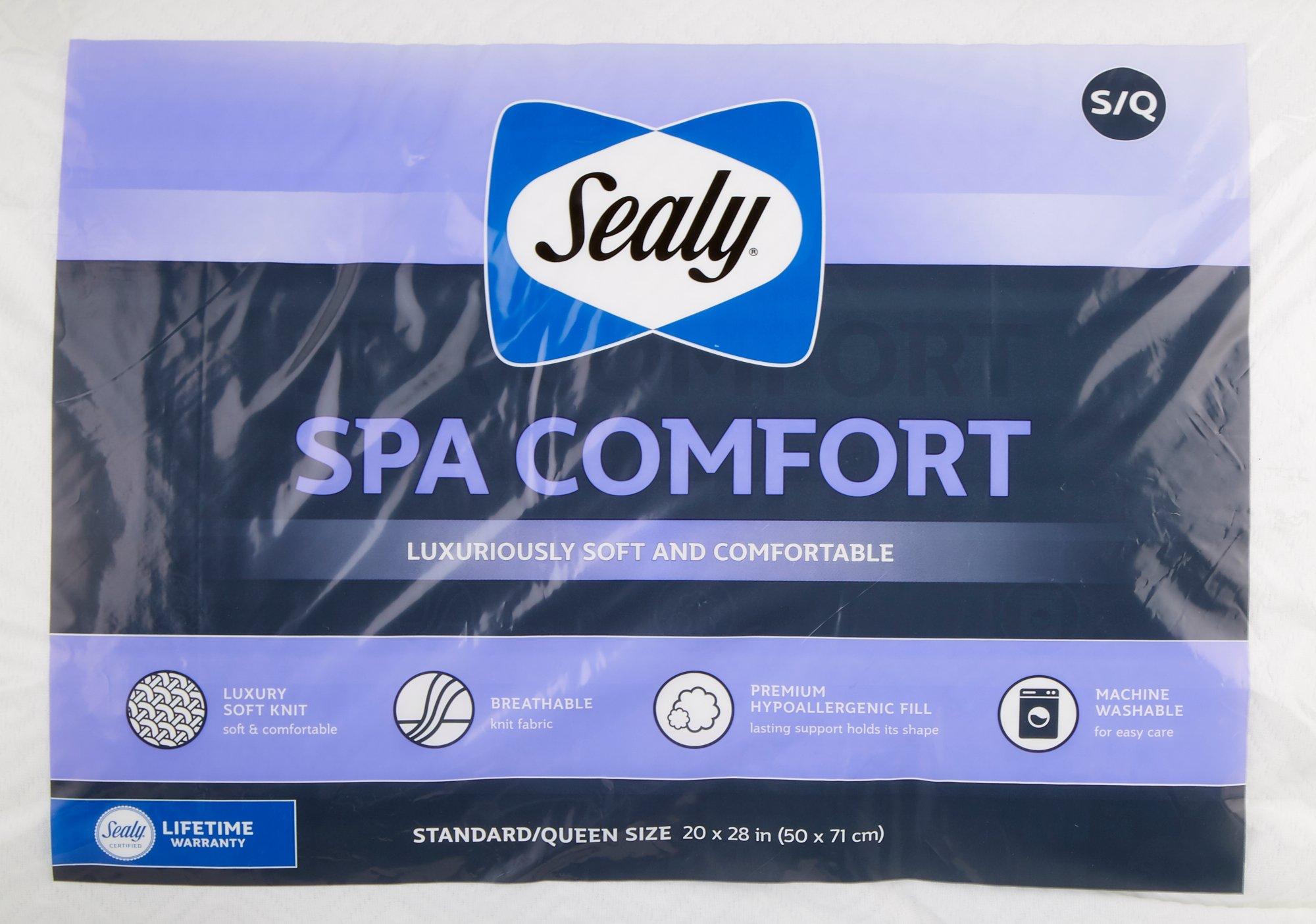 Sealy Spa Comfort Bed Pillow