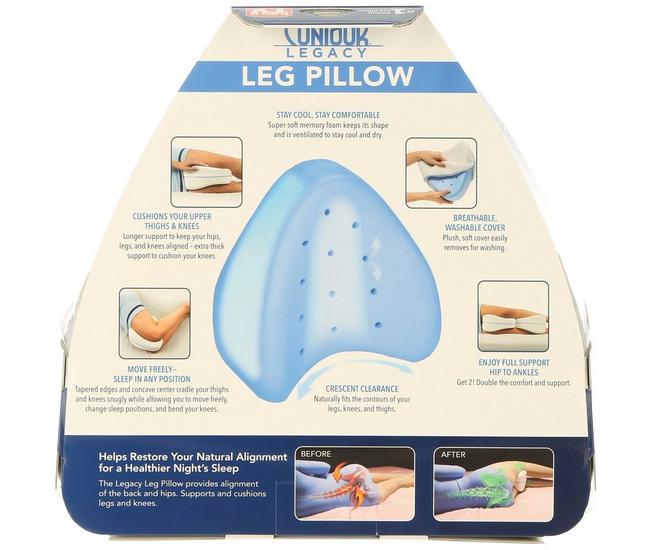Contour Legacy Leg Pillow Back Support Restore Spine Alignment