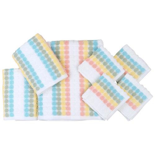 Dotted Tile Splash Towel Collection
