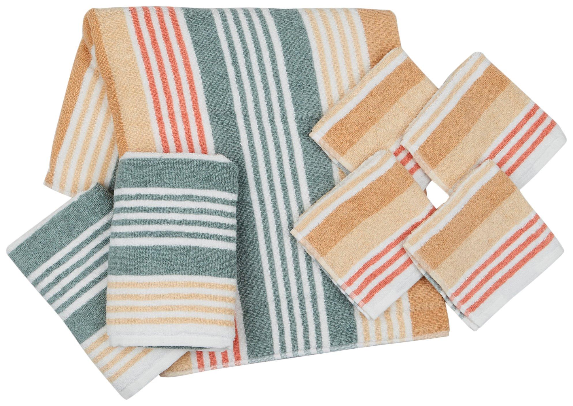 Serafina Home Teal Blue Kitchen Towels: 100% Cotton Soft Absorbent Terry  Cloth, Set of 3 