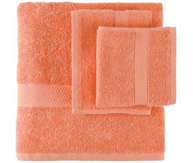 Caro, Bath, Caro Home Seasonal Red Trim 2 Pc Hand Towel Set