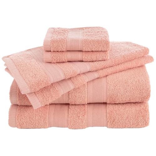 Clean Essentials 6 Pc Bathroom Towel Set