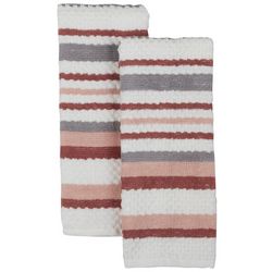 Allure Striped Bath Towel Set