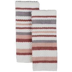 Striped Bath Towel Set