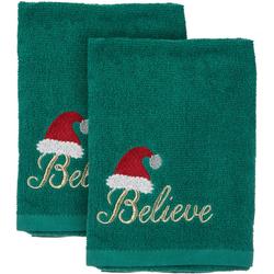 2-pk. Believe Hand Towel Set