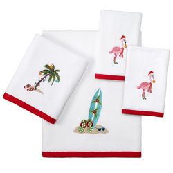 Avanti Flamingo Jingle Towel Collection