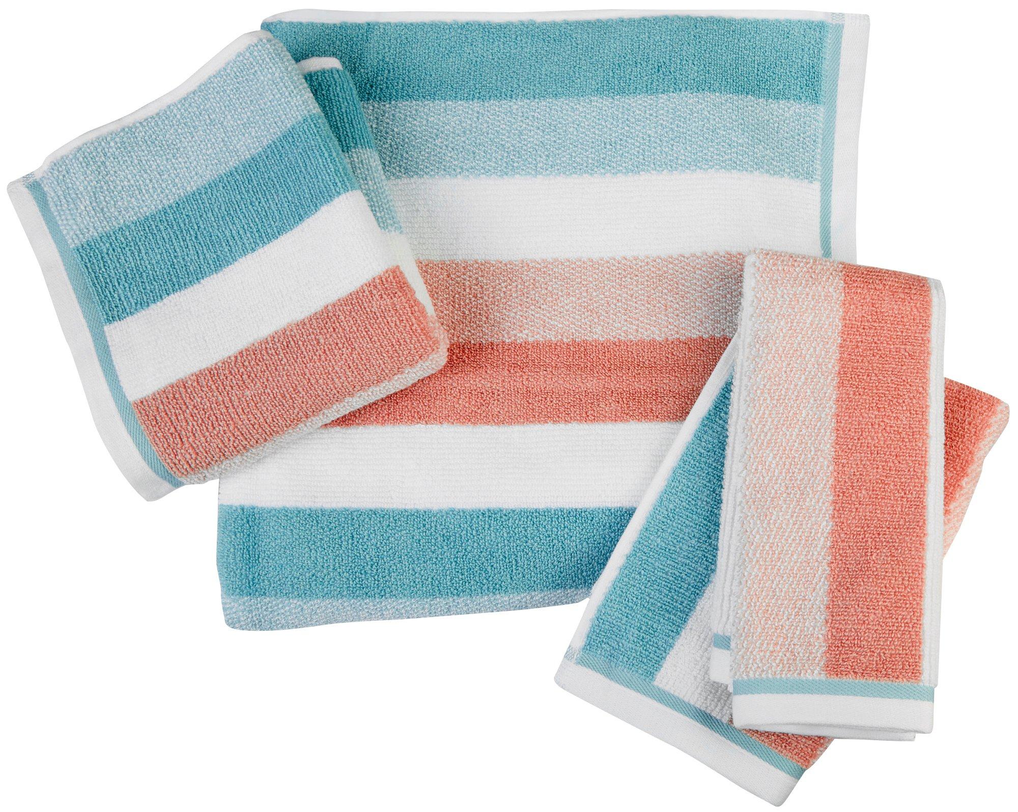 Caro Home Dana Stripe Towel Collection