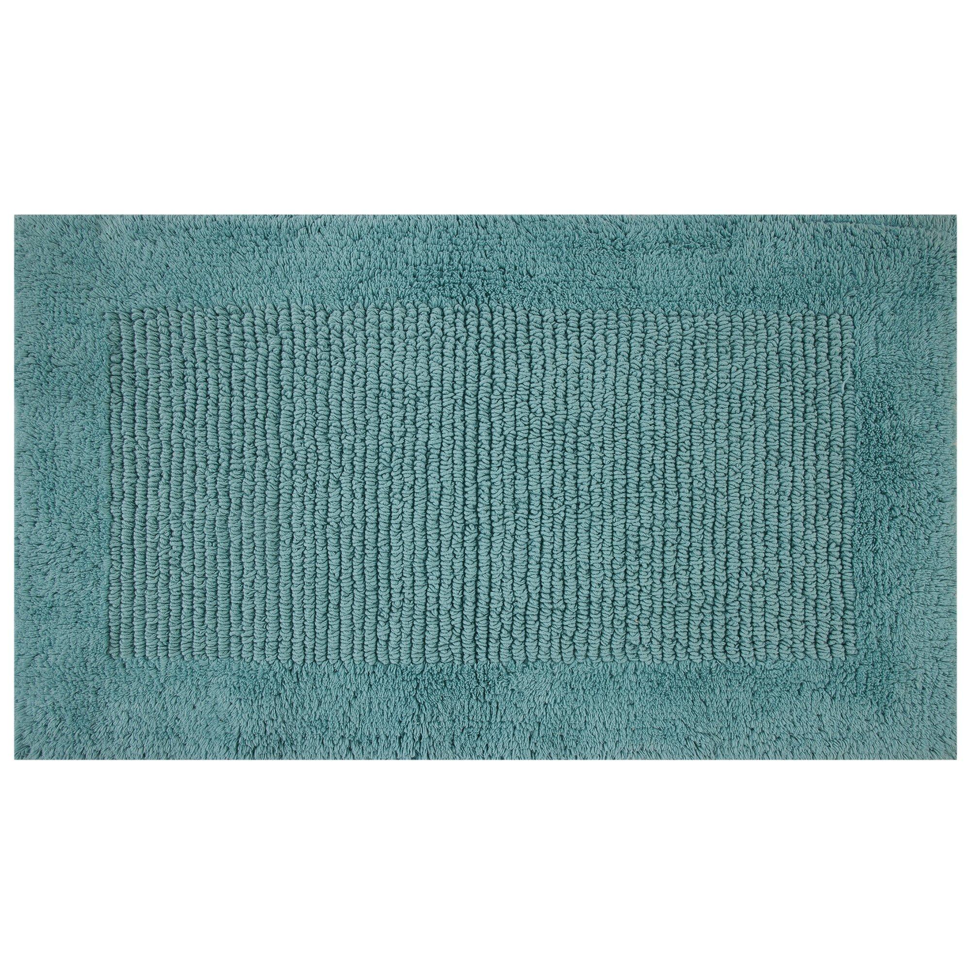 Mohawk Plush Bath Rug, 20 x 34, Seafoam