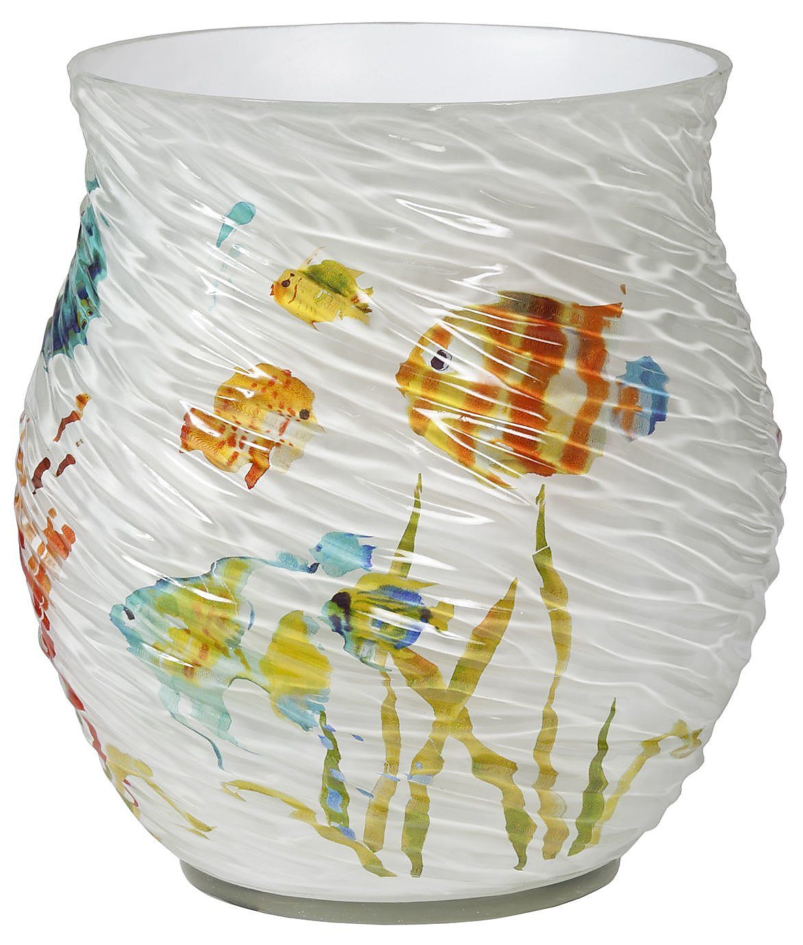 Creative Bath Rainbow Fish Wastebasket One Size