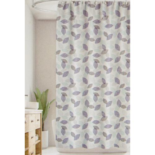 Homewear Lined Leaf Shower Curtain
