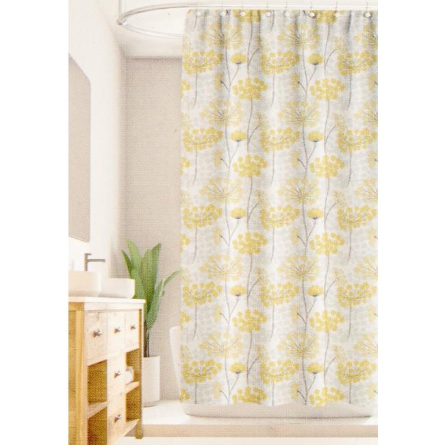 Homewear Distressed Wildflower Shower, Wildflower Shower Curtain