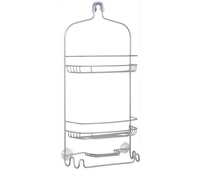 CLEARANCE] BathBeyond SHOWER CADDY SUCTION CUP 3TIER SHOWER SHELF