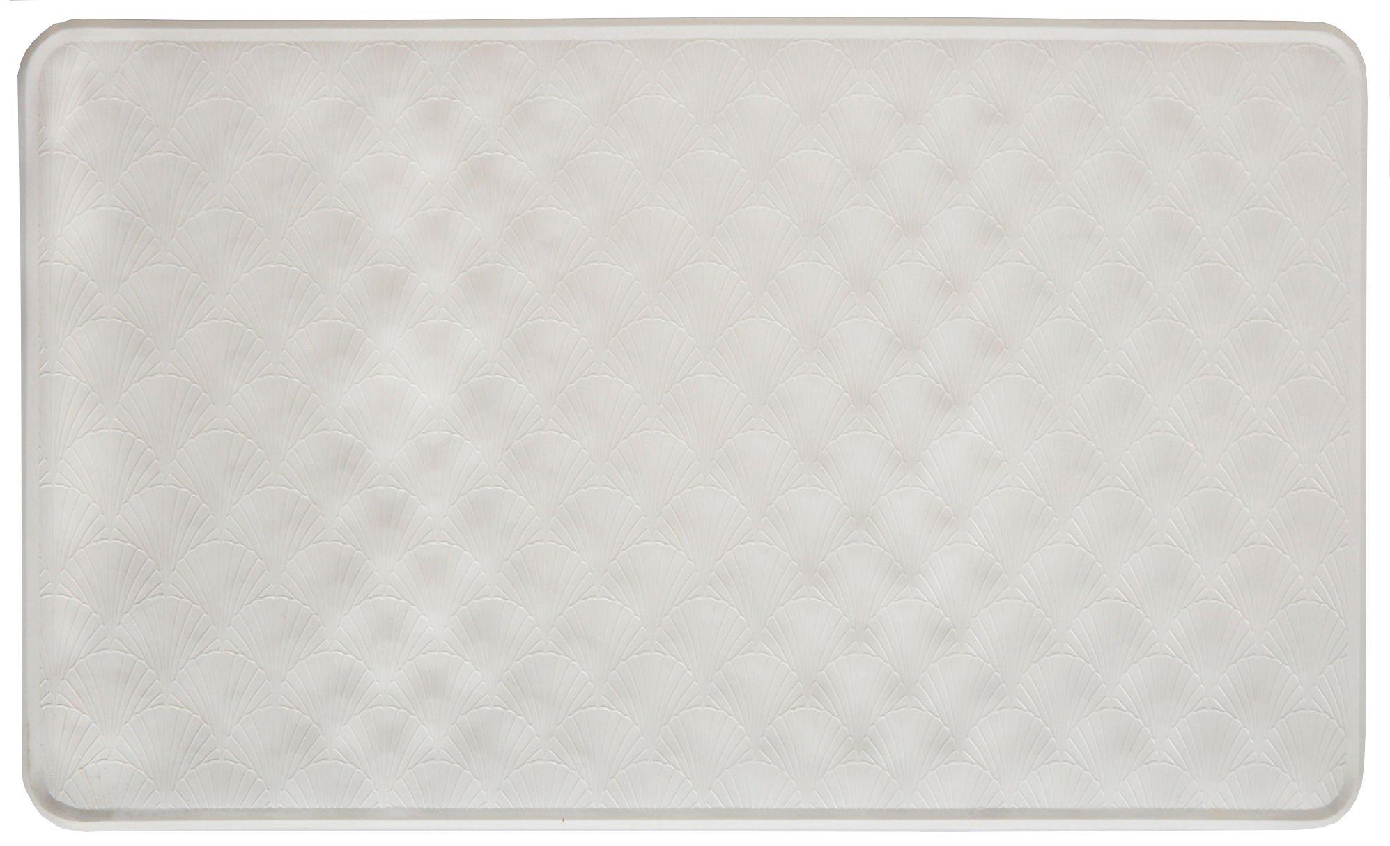 Photos - Other sanitary accessories Zenna Home Shell Rubber Tub Mat