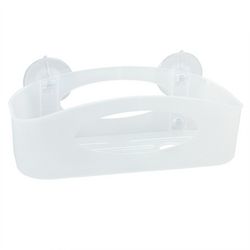 Zenna Home Plastic Suction Shower Basket