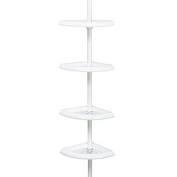 Zenna Home Expanding Tension Pole Shower Caddy
