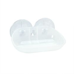 Frosted Suction Soap Dish