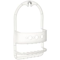 Zenna Home Frosted Shower Caddy