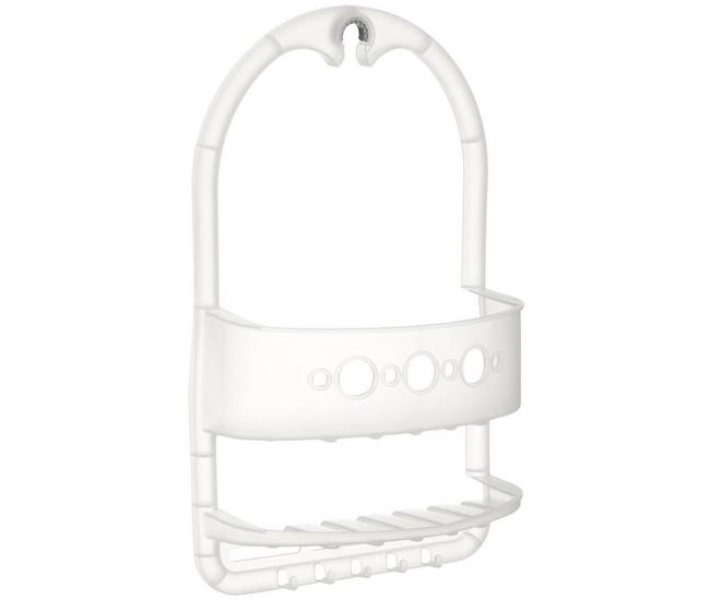 Zenna Home NeverRust Large Aluminum Hanging Over-the-Shower Caddy