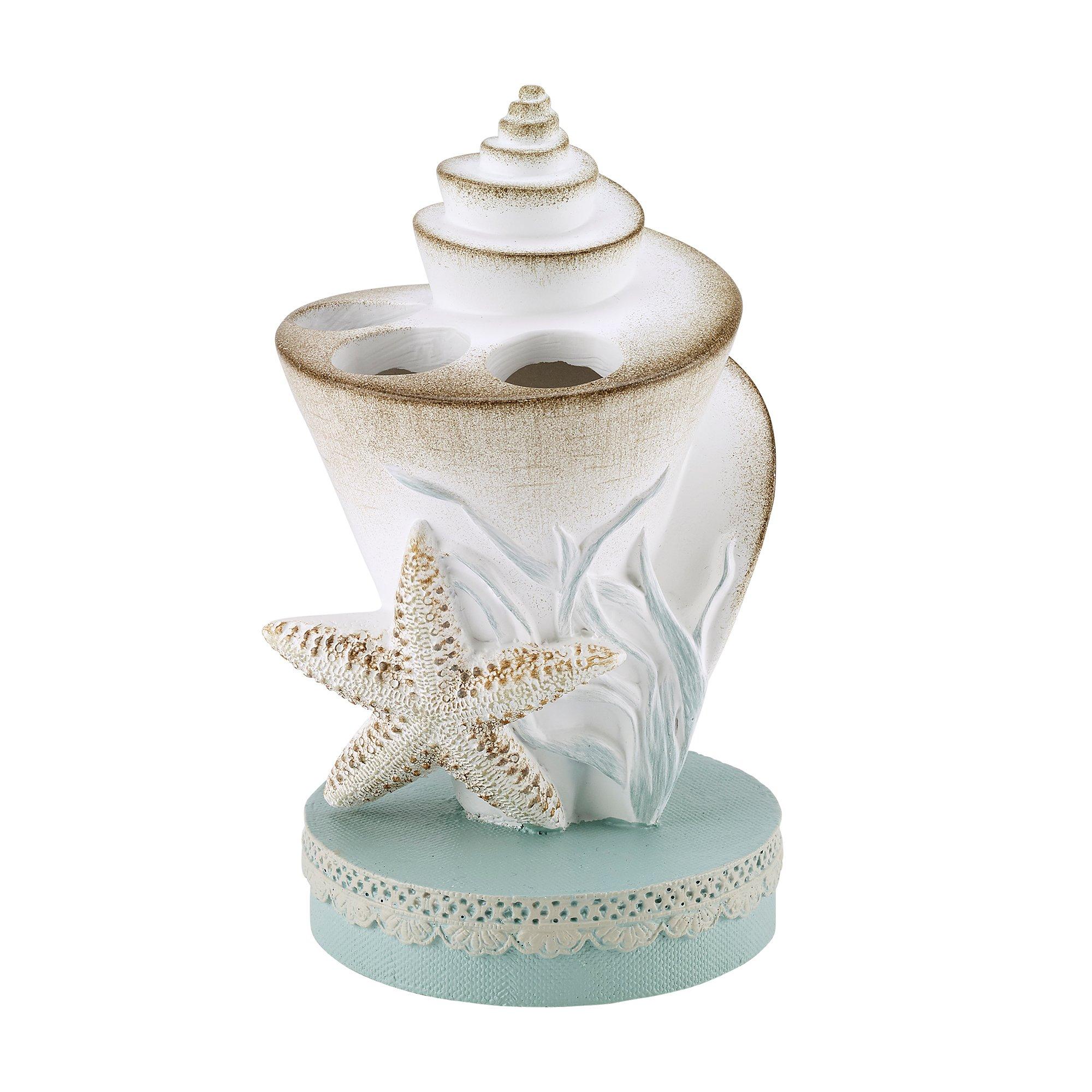 Farmhouse Shell Toothbrush Holder