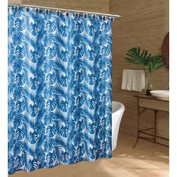 Beatrice Home Fashions 13 Pc. Palm Leaf Shower Curtain Set