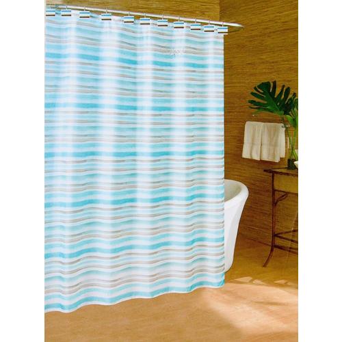 Caribbean Joe Watercolor Shower Curtain & Shower Hooks