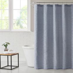 ZEST 72x72 Logan Solid Shower Curtain