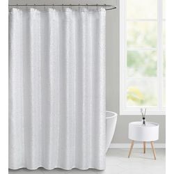 VCNY Home Jacquard Textured Shower Curtain