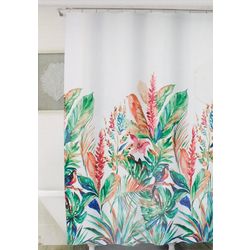 Brooklyn Bath & Co Rainforest Jacquard Shower Curtain Set