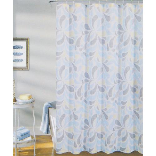 Dainty Home 13pc Petals Shower Curtain Set