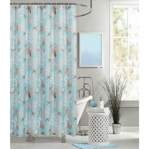 Dainty Home 70x72 Waffle Under The Sea Shower Curtain Bealls Florida