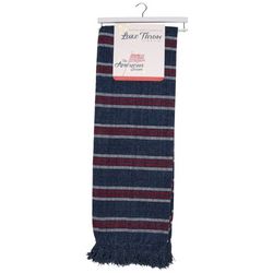 50x70 Americana Stripe Chenille Knit Throw Blanket