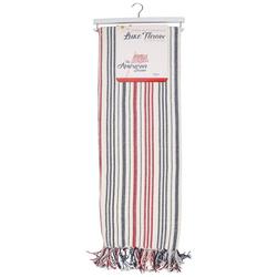 50x70 Americana Stripes Chenille Knit Throw Blanket