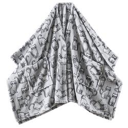 50x60 Plush Cat Angel Wrap Blanket