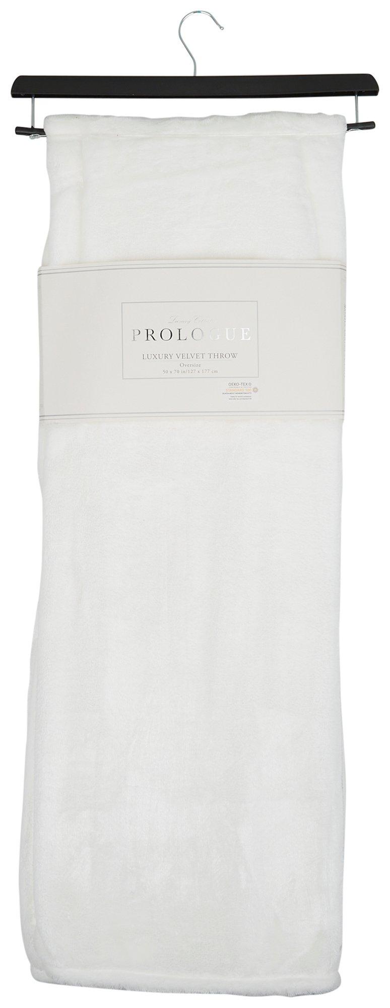 Prologue 50x70 Luxury Velvet Throw Blanket