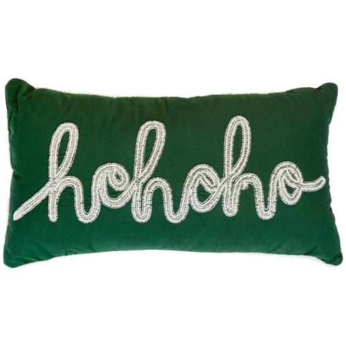 14x26 Ho Ho Ho Decorative Pillow