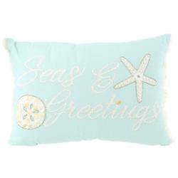 Holiday Seas & Greetings Pillow