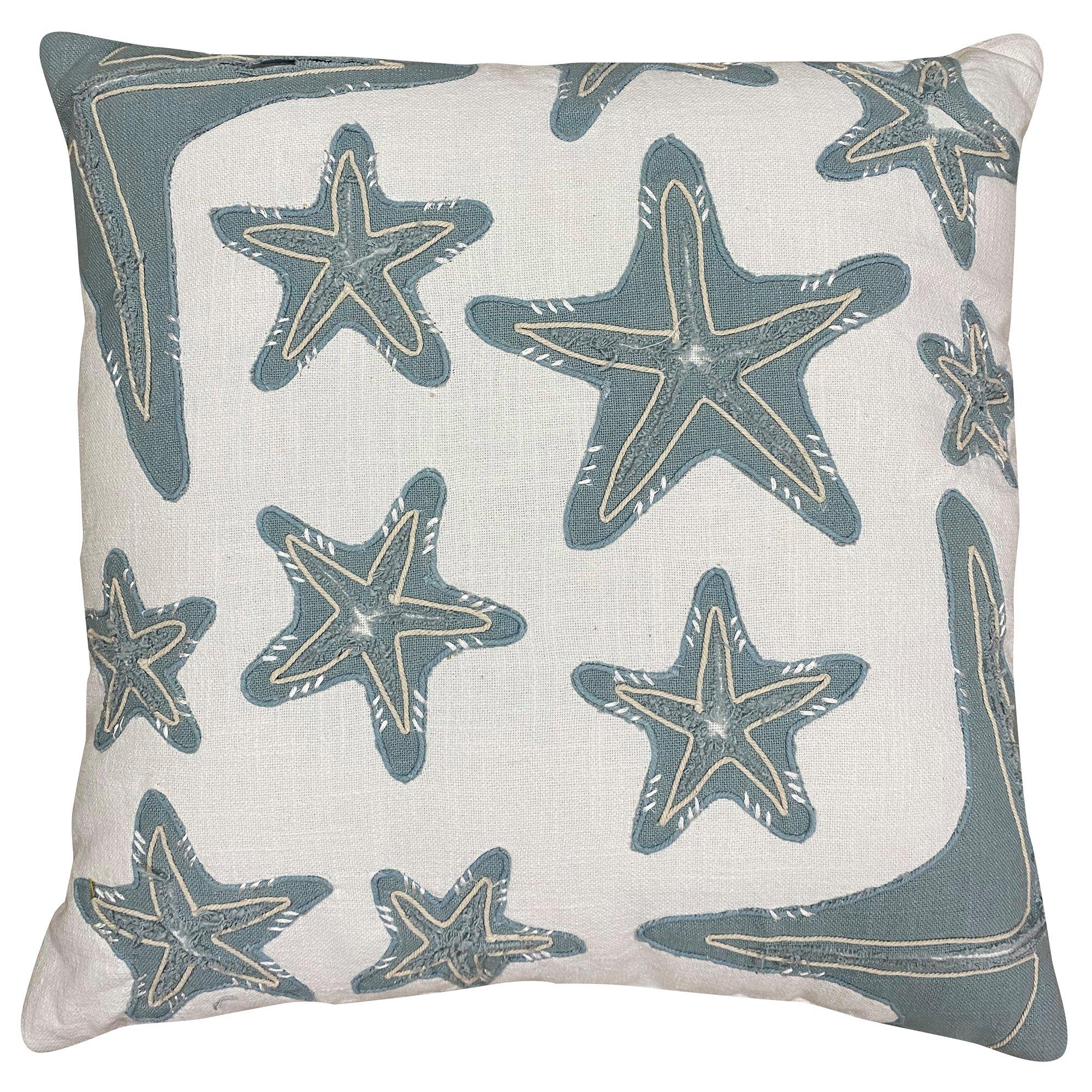 20x20 Starfish Decorative Pillow