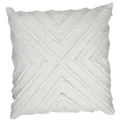 22x22 Fringe Detail Decorative Pillow