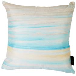 Watercolor Stripe Decorative Pillow
