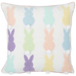 16x16 Bunny Tails Decorative Pillow
