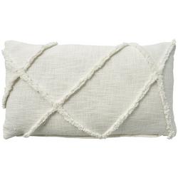 14x24 Embroidered Woven Decorative Pillow