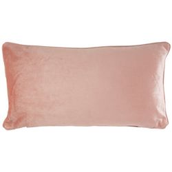 Rodeo Home Solid Velvet Decorative Pillow