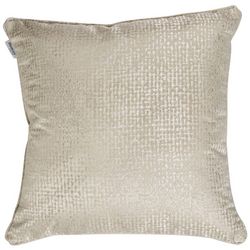 Homey Cozy 20x20 Shiny Embroidered Decorative Pillow