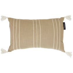 Nautica Stripe & Tassel Decorative Pillow