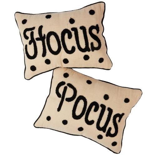 Brighten The Season 2pk Hocus Pocus Decorative Pillow