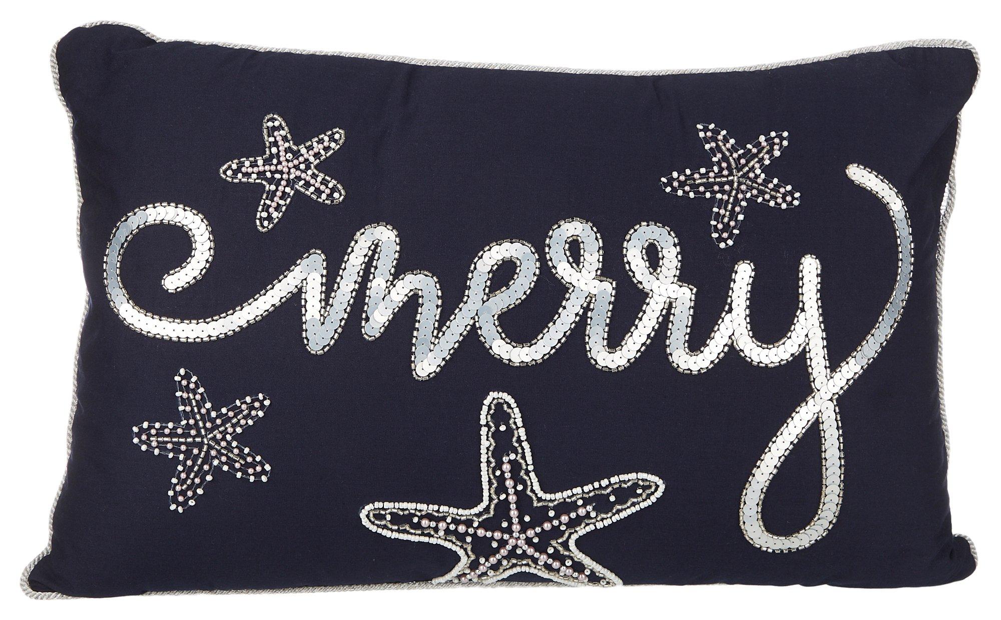 14x22 Merry Decorative Pillow