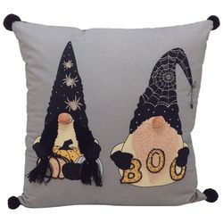 Brighten The Season 18x18 Halloween Gnome Decorative Pillow