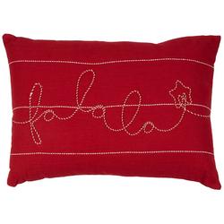 14x20 Fa La La Decorative Pillow